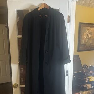 Gallery Black Trench Coat